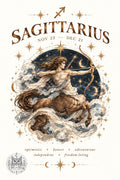 Digital poster — Sagittarius | Zodiac sign