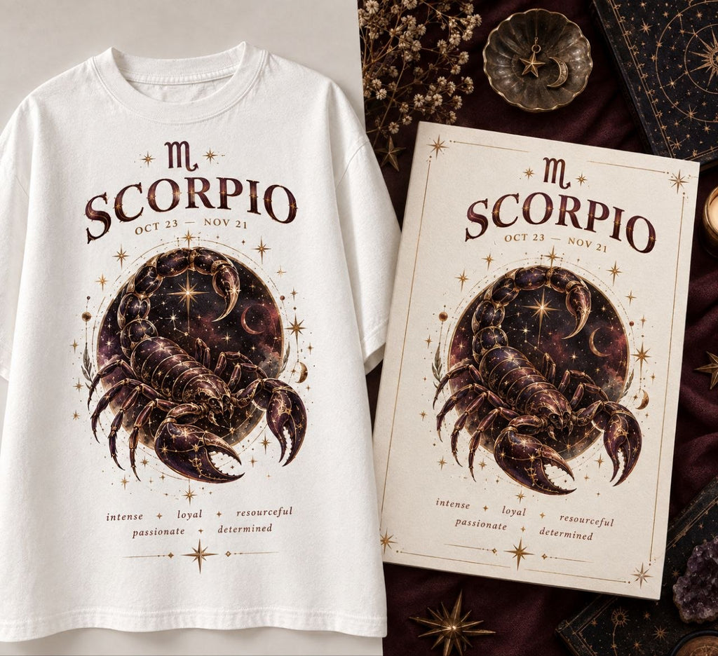 Digital poster — Scorpio | Zodiac sign